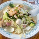 中華 軽食 李花 - 上生麺ちゃんぽん