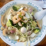 中華 軽食 李花 - 上生麺ちゃんぽん