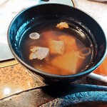 あ・かうはーど - 牛汁も優しい味で美味しい