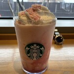 スターバックスコーヒー - 桜咲くよ白桃フラペチーノ