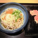 うどんぐら - ぶっかけ（温泉玉子）410円