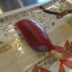 鮨おおね田 - 赤身ヅケ