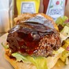 バーガーマニア - 肉肉しく、テリヤキソースも美味しい