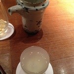 天ぷら 元吉 - Ｈ27.1 あぶくま 純米吟醸