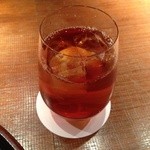 天ぷら 元吉 - Ｈ27.1 ウーロン茶