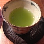 天ぷら 元吉 - Ｈ27.1 緑茶
