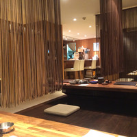和牛 まつした 本通り店 - 店内も洗練されています。