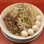 麺屋 あっ晴れ - 汁無醤油うずら
