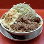 麺屋 あっ晴れ - 料理写真:汁無醤油炙りチーズ辛ジロー