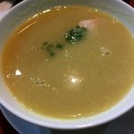 エジプシャンレストラン&カフェ スフィンクス - 1/24オフ会　スープ　アッツ　lentil　レンズ豆のスープ