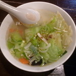 台湾料理　五味香 - 野菜スープ