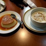 エジプシャンレストラン&カフェ スフィンクス - 1/24オフ会　プリンと「ロズ・ビ・ラバン（ライス・ブティング）」