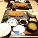 とんかつ 和幸 - 料理写真:大ひれかつ御飯2380円(税込)