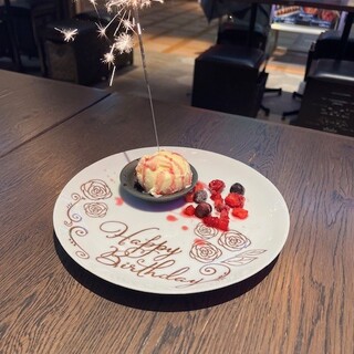 誕生日のお祝いに！