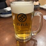 生ビール199円とおでん500円食べ放題 のれん - 