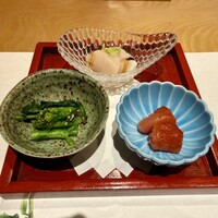 割烹 龍馬 - 旬の前菜盛り合わせ