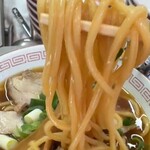 中華そば 住吉 - もちもちの麺