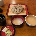 宮古そば処 分家 吉兵衛 - ３種のおつゆそば（くるみ）