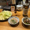 くし壱 - 塩キャベツ やっこ ホタルイカ酢味噌和え