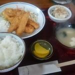 つくし食堂 - 白身魚のフライ定食