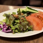 鶏飯 八事バード - ■バードの野菜サラダ 和風ドレッシング ￥540