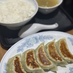 横浜とんとん - 餃子　ライス