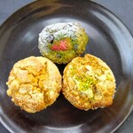 Kuste - マフィン(抹茶といちご、紅茶とりんご、パインココナッツ)