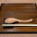 中華そば 五郎 - テーブルセッティング