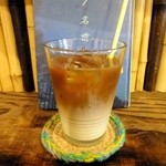 カフェ ポカポカ - アイス豆乳オレ