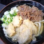 立花うどん - 料理写真:ごぼ天肉うどん