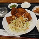 上海縁 - 鶏のから揚げ定食
