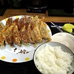 Amaembou - 餃子定食＋５コ