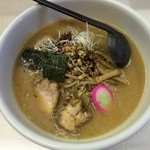 ラーメン専門店 胡桃 - 【2014年07月】特製くるみラーメン味噌＠700円。