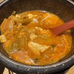 サムギョプサルと韓国料理 TUTUMU38 - スンドゥブチゲ 拡大