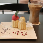 WATSON caffè - miniチーズケーキのドリンクセット