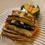 大新園 - 茄子の冷菜(1760円)