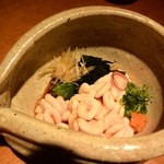 酒とそば まるき - たちポン酢