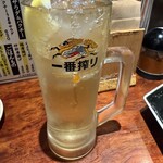 焼き鳥&焼きラム うまいける - コチラは羊ハイボール
