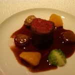 レ セゾン - 2015 01 蝦夷鹿ロース肉のロティ