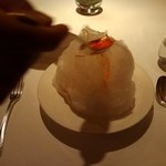 レ セゾン - 2015 01 雲の下のクレメ ダンジュ  イチゴのシロップをかけると