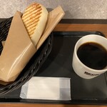 ベックス コーヒー ショップ - 料理写真:モーニング　ハムたまごセット