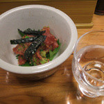 富士鮨 - マグロの菜の花和え