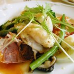 レストラン楓 - ランチ：■シーフードのポアレ1800円