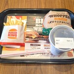 バーガーキング - ベーコンチーズワッパーセット1,090円⇒940円