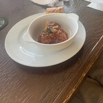 ナポレオンフィッシュ - 鶏肉の料理、どちらか選べる。