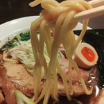 らーめんONE - モッチモチの麺