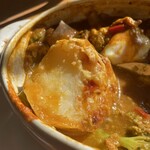 Kikuya Curry - ゴロッと入っているじゃがいも