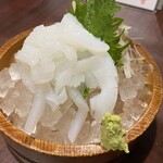 寅とさくら - イカ刺し