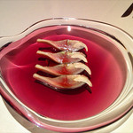 カセント - 鯖のマリネとトマトのジュレ