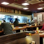 Okonomiyaki Mitchan Sohonten - みっちゃん総本店 八丁堀店の内観です